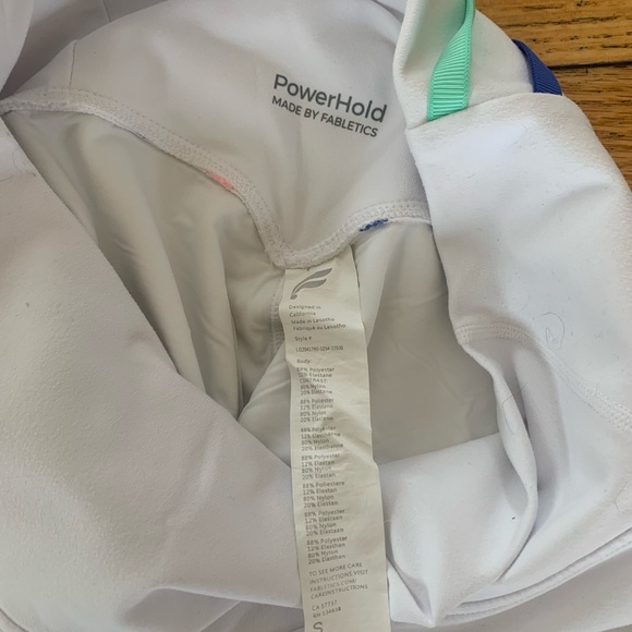Workout set Powerhold Fabletics Leggings and Old Navy Top S - Picture 2 of 2